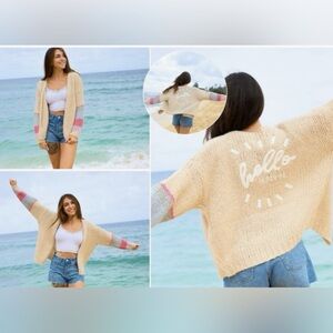 NWT SALTWATER LUXE CARDIGAN XL. LUXURIOUS, CHIC, STYLISH, WELL MADE, VERSATILE